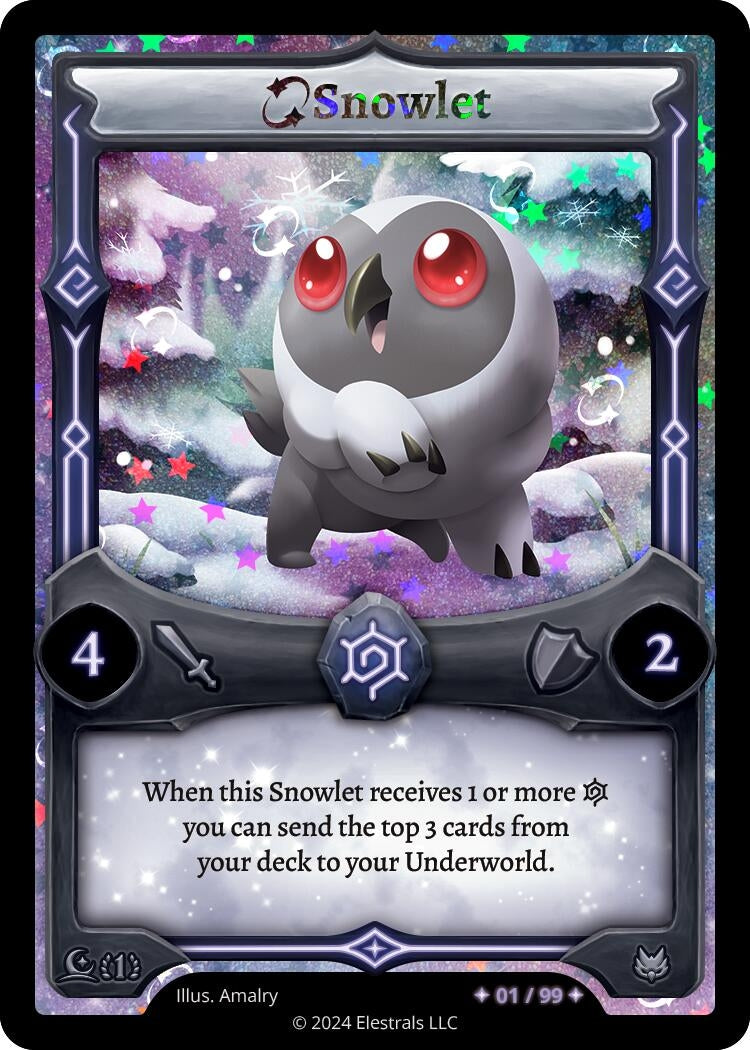 Image for Snowlet (Serialized) (/99) - Elestrals