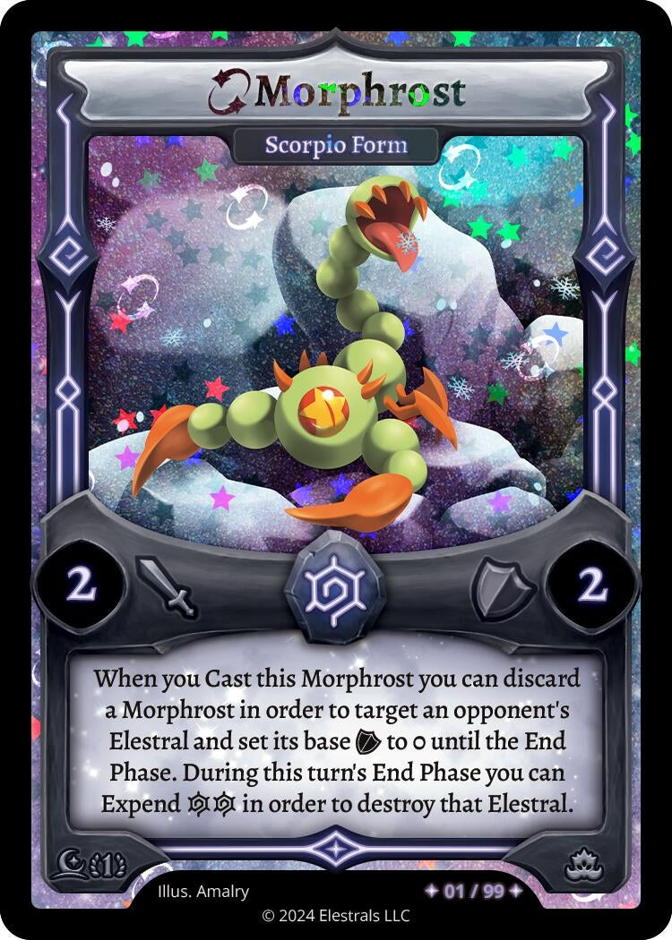 Image for Morphrost - Scorpio Form (Serialized) (/99) - Elestrals