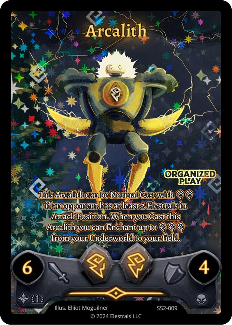 Image for Arcalith (Gold OP Stamp) (SS2-009) - Elestrals