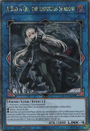 A Bao A Qu, the Lightless Shadow (Quarter Century Secret Rare) (SUDA-EN049)