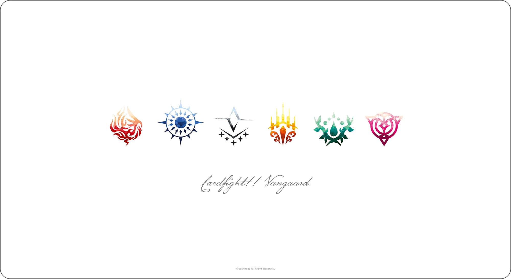 White Nation Playmat | Bushiroad 2026 Event Playmat (Cardfight!! Vanguard)