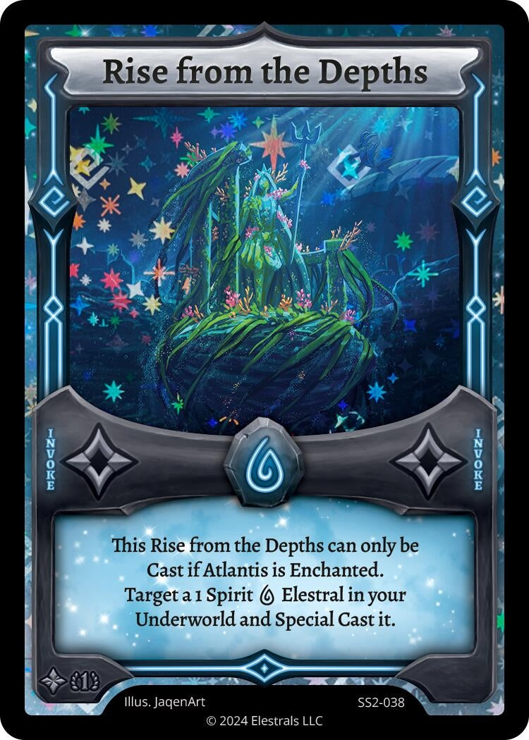 Image for Rise from the Depths (SS2-038) - Elestrals