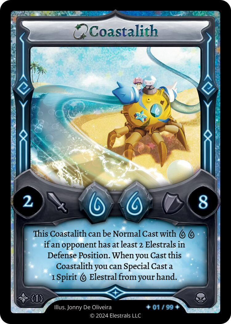 Image for Coastalith (Serialized) (/99) - Elestrals