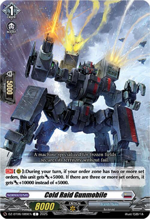 Cold Raid Gunmobile (DZ-BT06/089EN) [DZ-BT06: Generation Dragenesis]