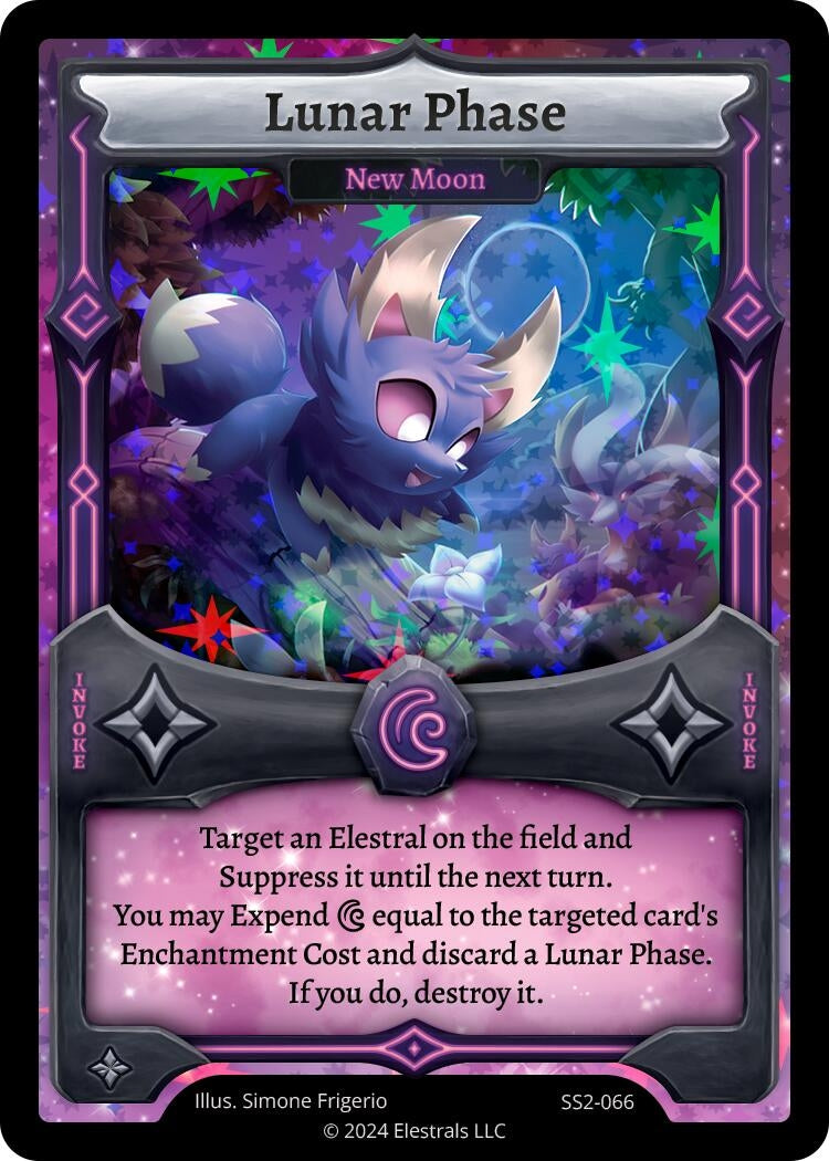 Image for Lunar Phase - New Moon (SS2-066) - Elestrals