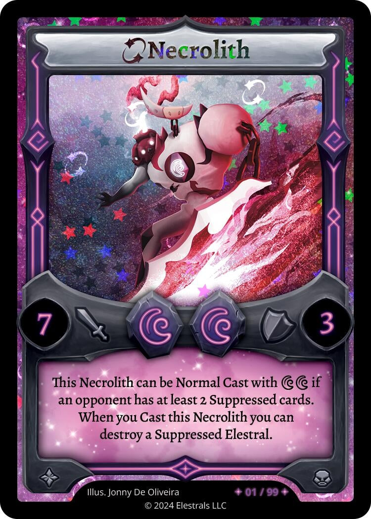 Image for Necrolith (Seralized) (/99) - Elestrals