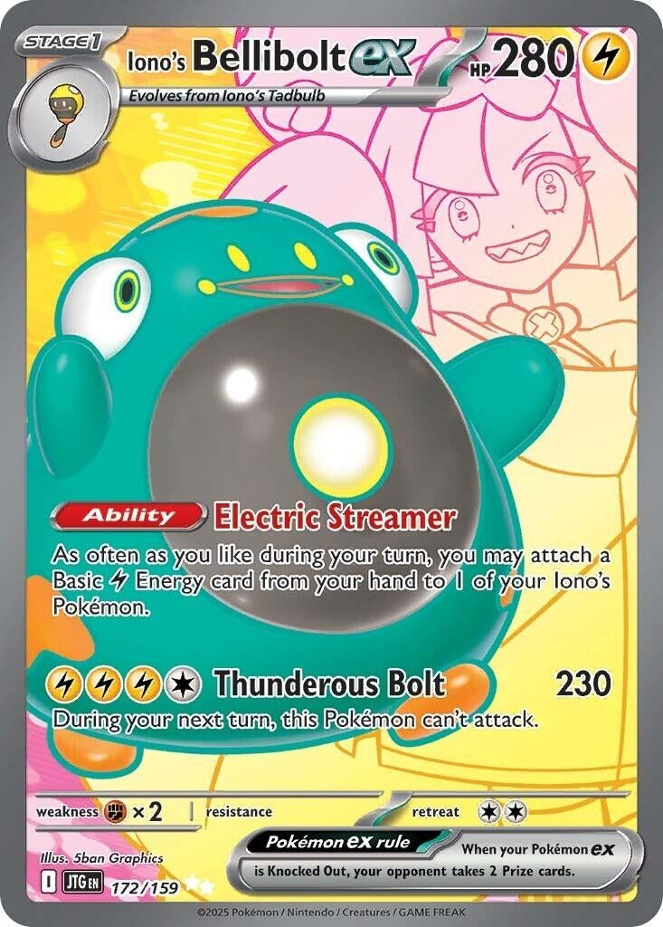 Iono's Bellibolt ex (172/159)