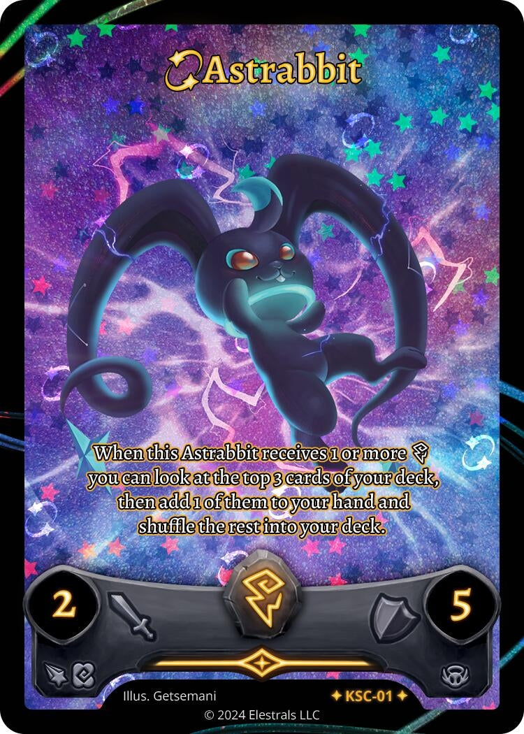 Image for Astrabbit (Full Art) (Stellar) (KSC-01) - Elestrals