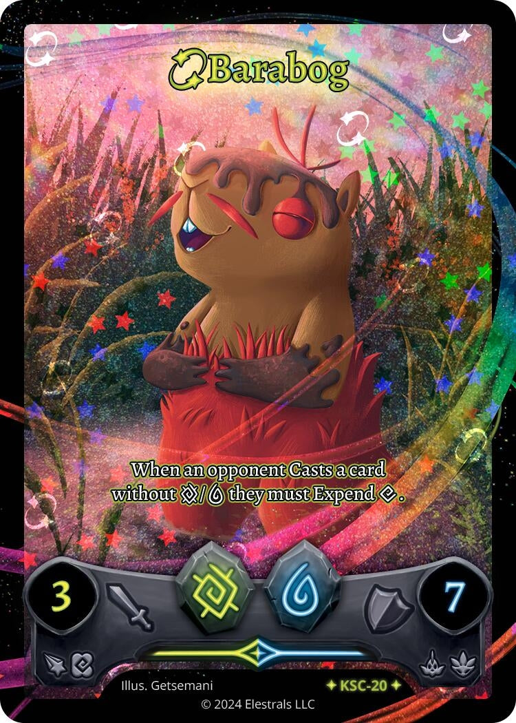 Image for Barabog (Full Art) (Stellar) (KSC-20) - Elestrals