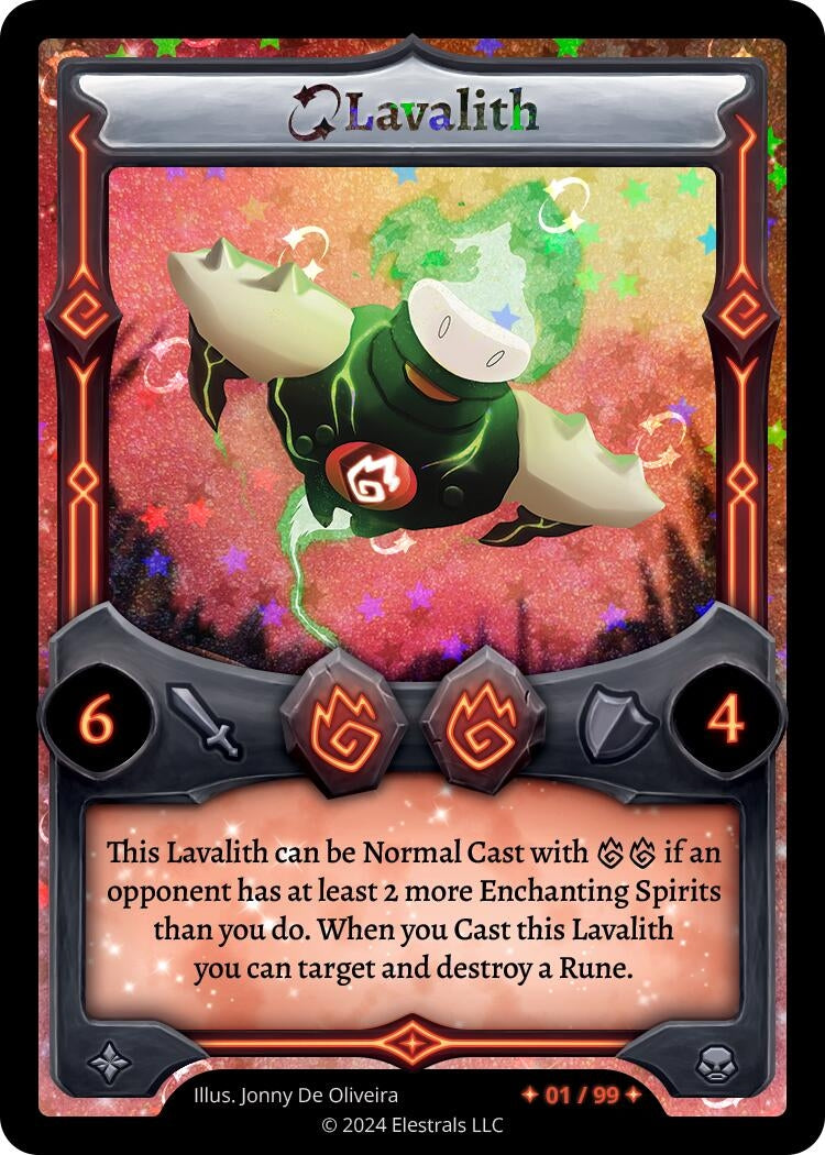 Image for Lavalith (Serialized) (/99) - Elestrals