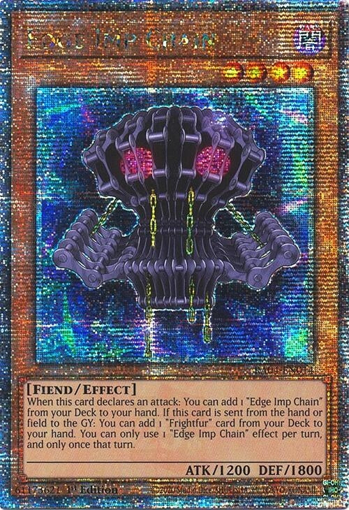 Edge Imp Chain (Quarter Century Secret Rare) (RA04-EN014)