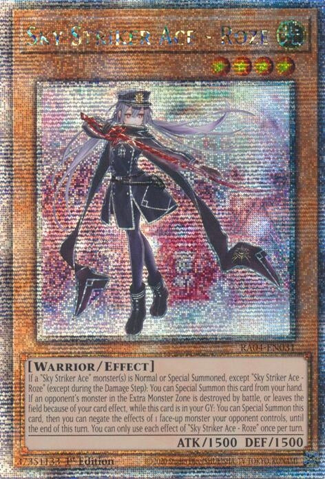 Sky Striker Ace - Roze (Quarter Century Secret Rare) (RA04-EN031)
