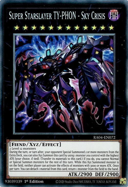 Super Starslayer TY-PHON - Sky Crisis (PCR) (RA04-EN072)