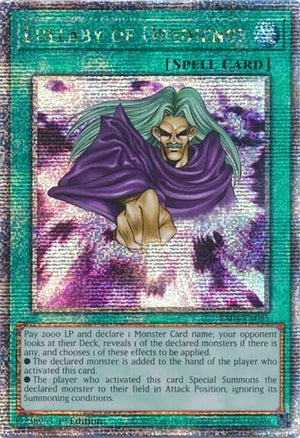 Lullaby of Obedience (Quarter Century Secret Rare) (RA04-EN085)