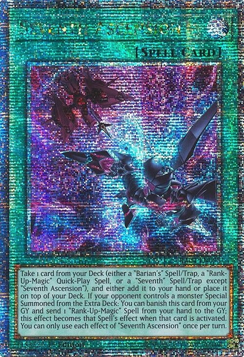 Seventh Ascension (Quarter Century Secret Rare) (RA04-EN098)