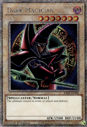 Dark Magician (Arkana) (Platinum Secret Rare) (RA04-EN106)