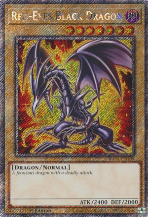 Red-Eyes Black Dragon (7th Art) (Platinum Secret Rare) (RA04-EN109)