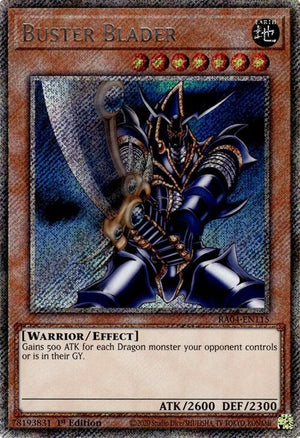 Buster Blader (Platinum Secret Rare) (RA04-EN115)