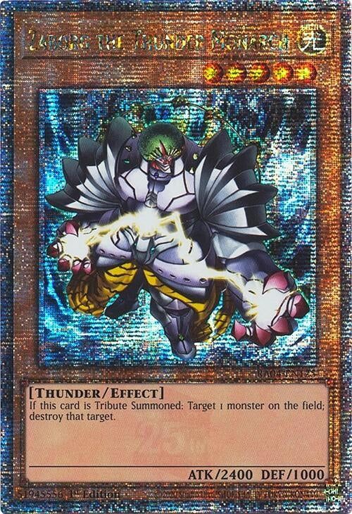 Zaborg the Thunder Monarch (Quarter Century Secret Rare) (RA04-EN125)