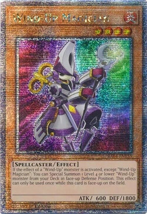 Wind-Up Magician (Quarter Century Secret Rare) (RA04-EN153)