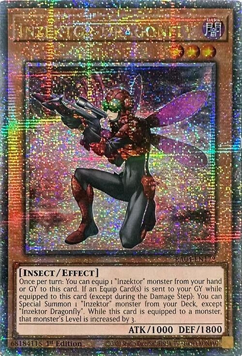 Inzektor Dragonfly (Quarter Century Secret Rare) (RA04-EN172)