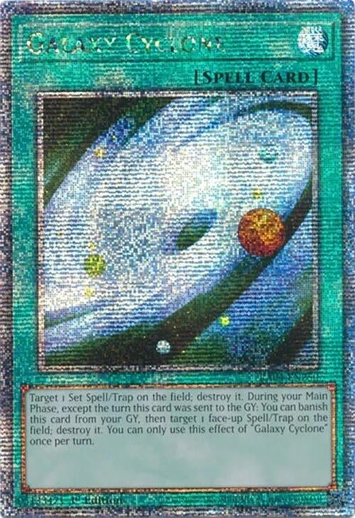 Galaxy Cyclone (Quarter Century Secret Rare) (RA04-EN250)