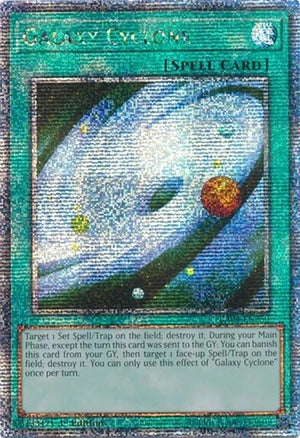 Galaxy Cyclone (Quarter Century Secret Rare) (RA04-EN250)