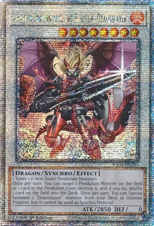 Ignister Prominence, the Blasting Dracoslayer (Quarter Century Secret Rare) (RA04-EN253)
