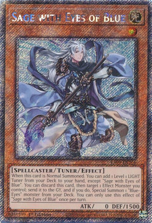 Sage with Eyes of Blue (Platinum Secret Rare) (RA04-EN266)