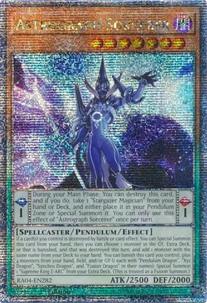 Astrograph Sorcerer (Quarter Century Secret Rare) (RA04-EN282)