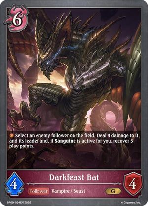 Darkfeast Bat (BP09-094EN) [Duet of Dawn and Dusk]