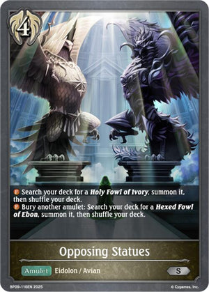 Opposing Statues (BP09-116EN) [Duet of Dawn and Dusk]