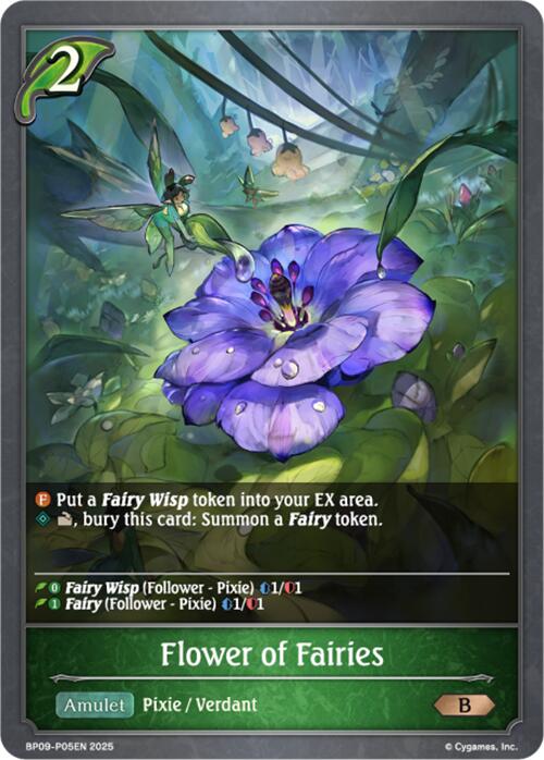 Flower of Fairies - P05EN (Foil) (BP09-P05EN) [Duet of Dawn and Dusk]