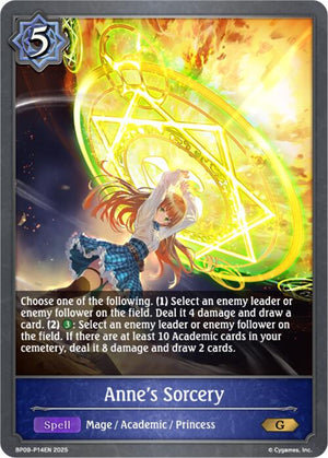 Anne's Sorcery - P14EN (Foil) (BP09-P14EN) [Duet of Dawn and Dusk]