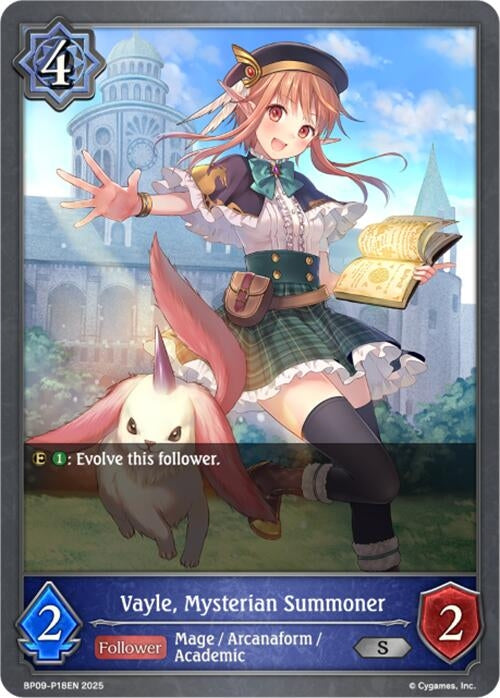 Vayle, Mysterian Summoner - P18 (Foil) (BP09-P18EN)