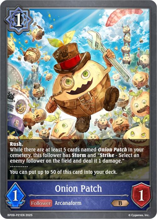 Onion Patch - P21EN (Foil) (BP09-P21EN) [Duet of Dawn and Dusk]