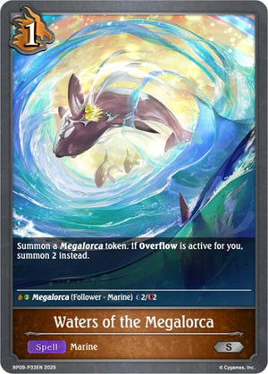 Waters of the Megalorca - P33EN (Foil) (BP09-P33EN) [Duet of Dawn and Dusk]