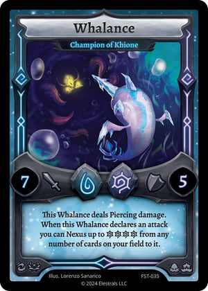 Whalance - Champion of Khione (FST-035)