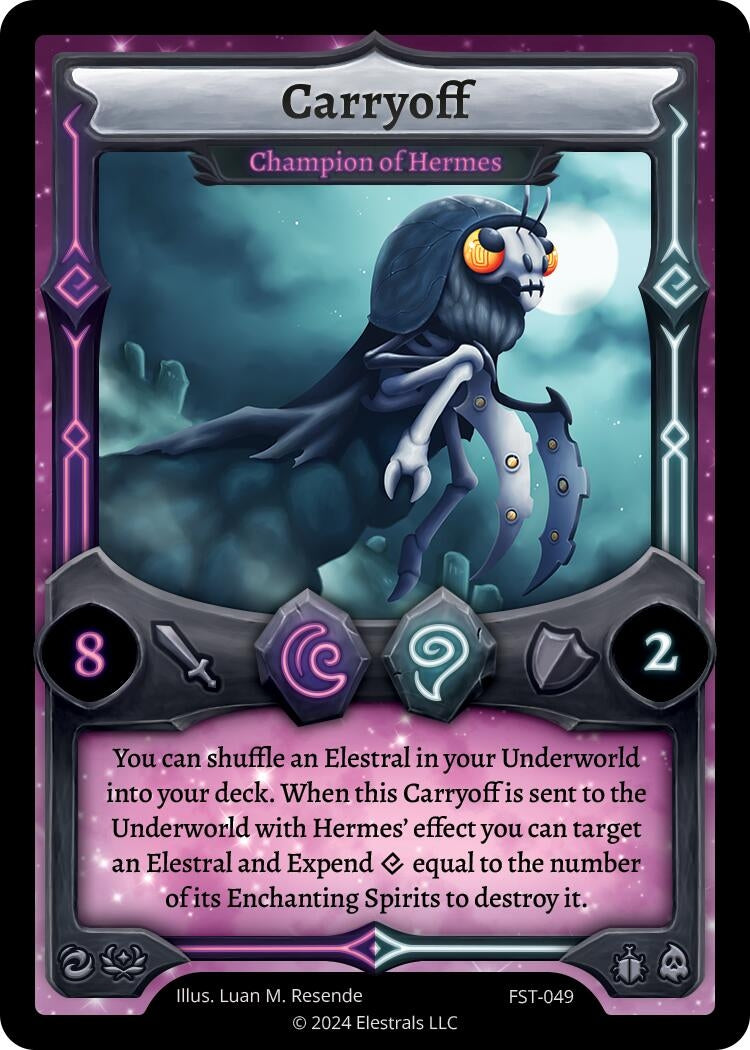 Image for Carryoff - Champion of Hermes (FST-049) - Elestrals