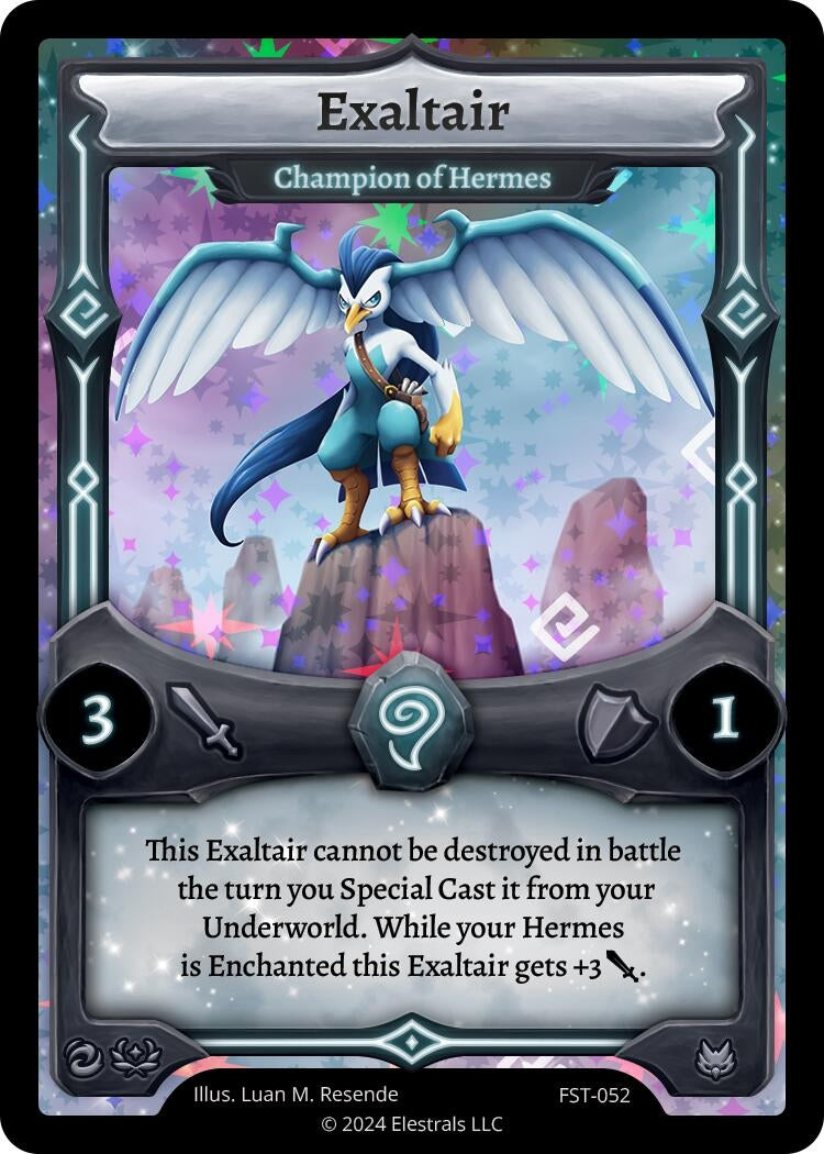 Image for Exaltair - Champion of Hermes (FST-052) - Elestrals