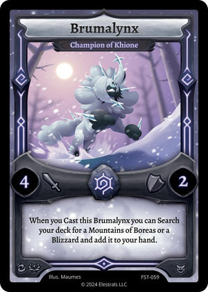 Brumalynx - Champion of Khione (FST-059)