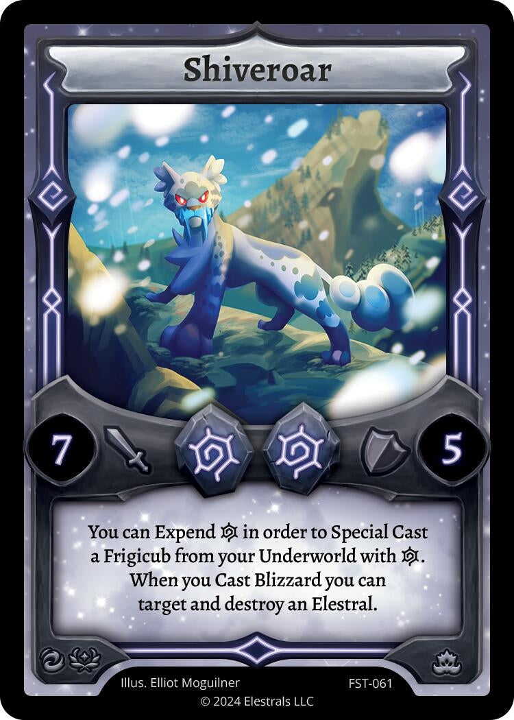 Image for Shiveroar (FST-061) - Elestrals