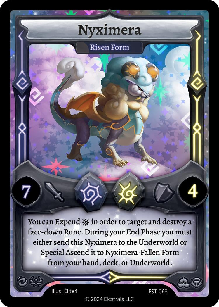 Image for Nyximera - Risen Form (FST-063) - Elestrals
