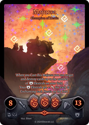 Majursa - Champion of Hestia (Full Art) (FST-097)
