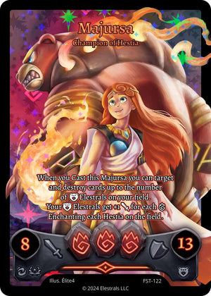 Majursa - Champion of Hestia (Box Topper) (FST-122)