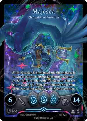Majesea - Champion of Poseidon (Box Topper) (FST-123)