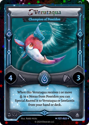 Verutaqua - Champion of Poseidon (Stellar) (FST-R03)