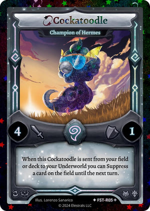 Cockatoodle - Champion of Hermes (Stellar) (FST-R05)