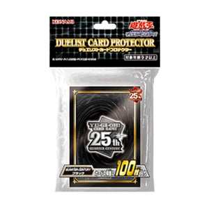 Card Sleeves - 25th Anniversary "Quarter Century" Black (100-Pack)