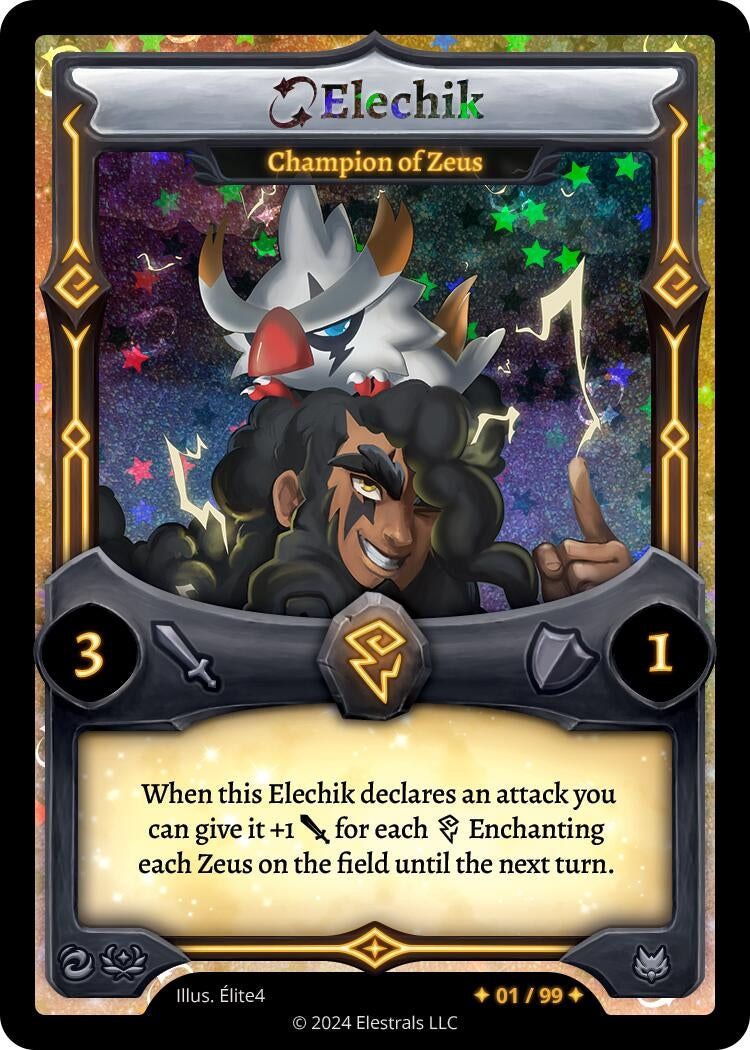 Image for Elechik - Champion of Zeus (Serialized) (/99) - Elestrals
